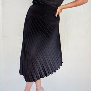 City Chic Amaya Skirt - Navy